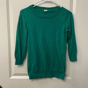 J crew light sweater